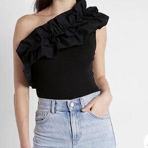 Express One Shoulder Body Suit